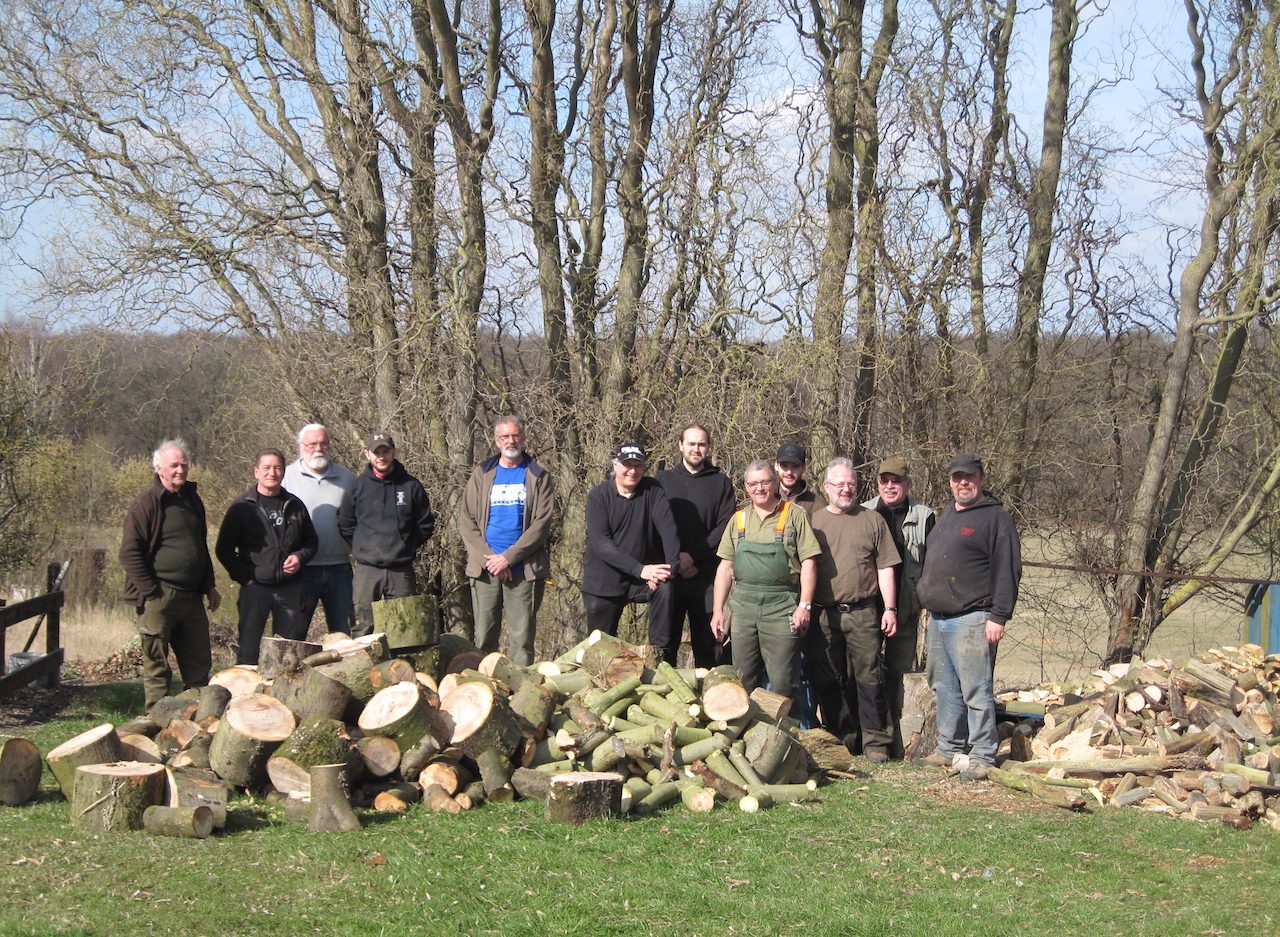 Das Bild zeigt von links: Pfaffenroth A., Wesnick C., Knight K., Wesnick J., Mysliwiec S., Lasar U., Pinkert U., Mier F., Schneider A., Litkin R.
